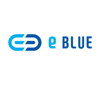 e BLUE Co.,Ltd 로고